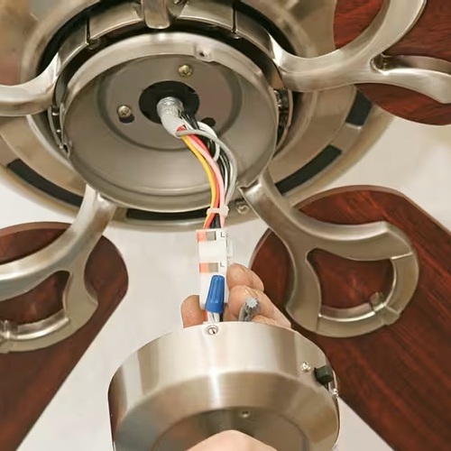 Ceiling fan installation