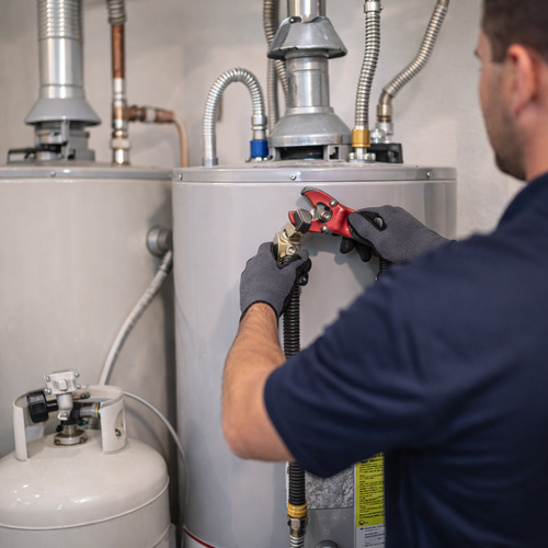 propane gas water heater