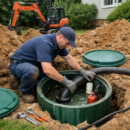 septic tank repairs