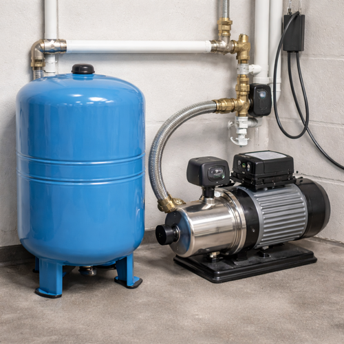 water pressure booster