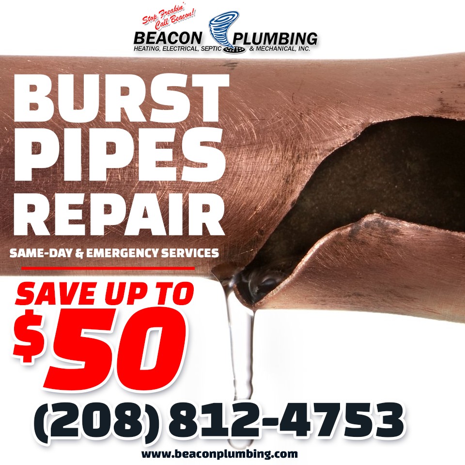 Restore Caldwell burst pipes in ID near 83605