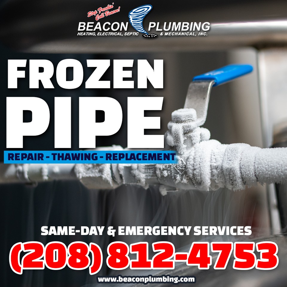 Thawing Garden City frozen pipes in ID near 83714