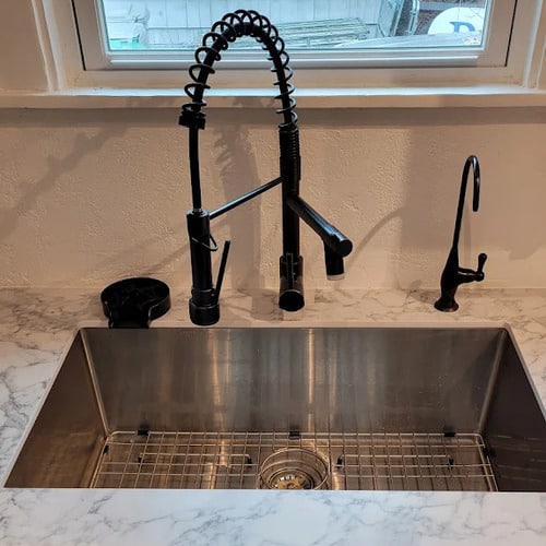a sink installed by Beacon Plumbing